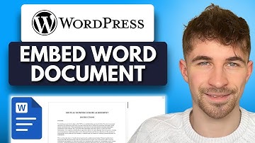 How to Embed a Word Document on Your WordPress Website (2025)