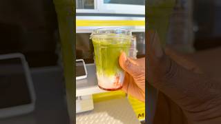 Trying Matcha at Bee coffee lutz #shortsfeed #youtubeshorts #matchalatte #tampabay
