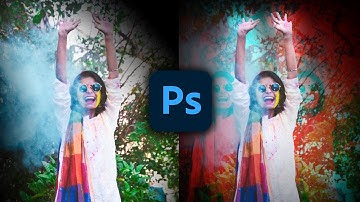 How to add RGB Split Channel Effect in Photoshop | Adobe Photoshop CC Tutorial | Amit Saheta