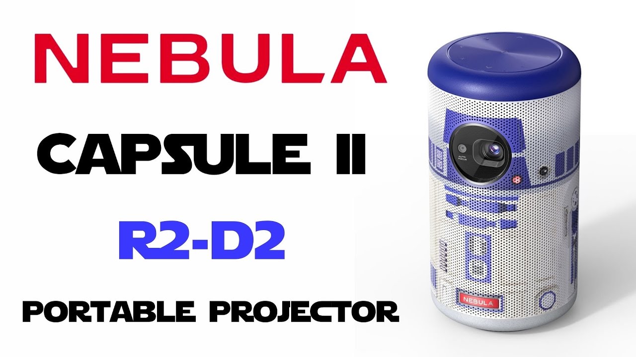 Nebula Capsule II Star Wars R2-D2 Projector by Anker REVIEW
