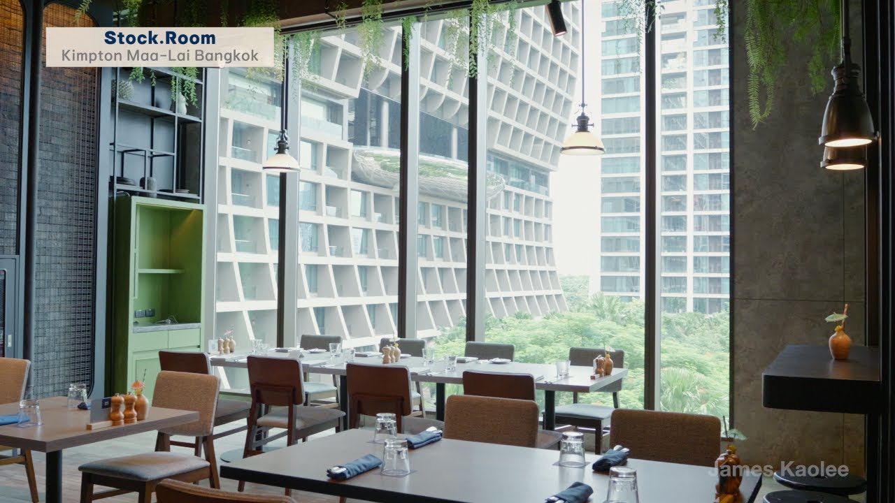 Kimpton Maa-Lai Bangkok Hotel Lunch Buffet @ Stock.Room  / the Coffee Academics Langsuan Road Cafe