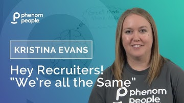 Hey Recruiters We Are Same