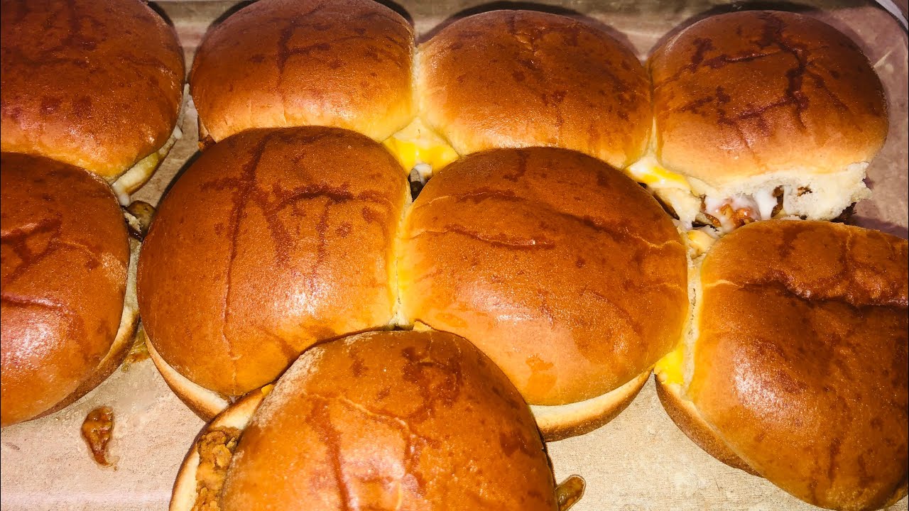 How to make the best sliders super bowl recipe part 2 YouTube