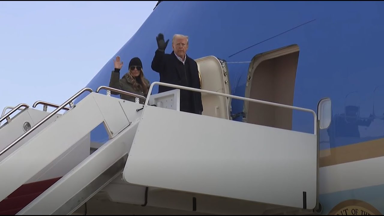 President Trump departs for North Carolina