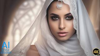 Download Mp3 4K AI Art Lookbook Video of Arabian AI Girl | Sensual Arabian AI Girl in Lace Veil Gudang lagu Download Mp3 4K AI Art Lookbook Video of Arabian AI Girl | Sensual Arabian AI Girl in Lace Veil