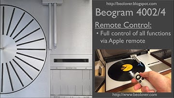 Beogram 4002/4004: Remote Control