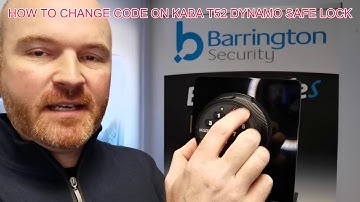 FREE SAFEMAN TIP ON HOW TO CHANGE CODE ON KABA T52 ELECTRONIC SAFE LOCK!