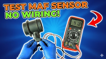 How to Test a Mass Airflow Sensor MAF (Easy Method)