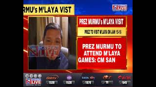 President Droupadi Murmu to embark on 2-day visit to Meghalaya