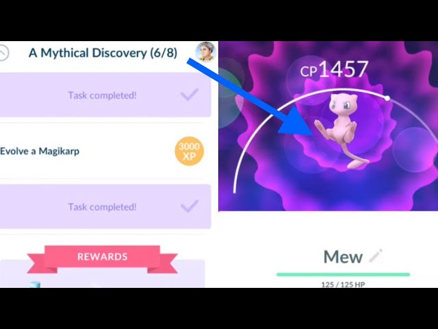 Catching 93IV Mew in Pokemon Go! Completing Special Research to #FindMew in Pokemon  Go 