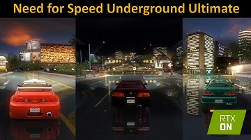 Need for Speed Underground Ultimate - Ultra Realistic Textures - Next Gen Ray Tracing