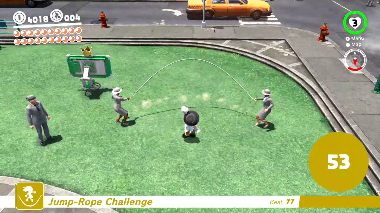 Jumping Rope in Super Mario Odyssey... NOOOOOOOOOO - YouTube