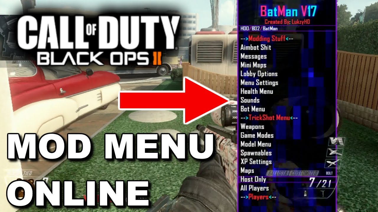 HOW TO GET MOD MENU ON BO2 ONLINE UPDATED VERY EASY *NO USB