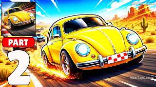 🏁 Retro Racing - Classic Cars - Fast Arcade Racing Game Gameplay Part 2 (iOS, Android) screenshot 4