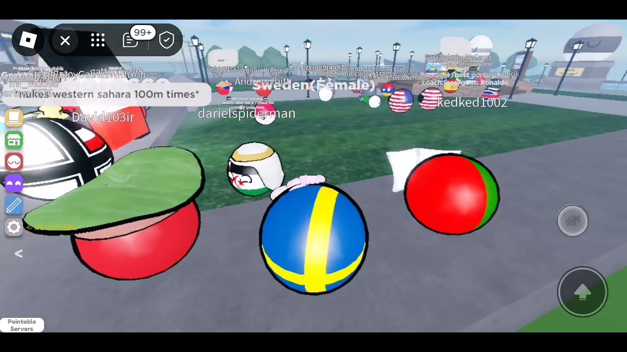 Roblox countryball world roleplay gameplay part 15 - YouTube