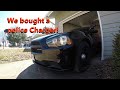 We Bought a Dodge Charger POLICE Car!