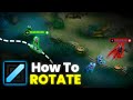 How to perfectly rotate as the mid laner