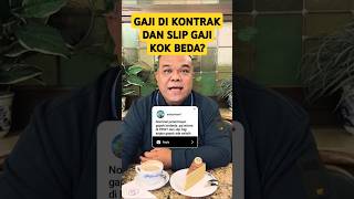 Gaji di Kontrak dan Slip Gaji Kok Beda? #gajikotor #takehomepay #slipgaji #tipskarir #infogaji