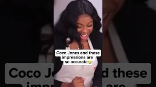 Her Mariah Carey impression is scary #shorts #rihanna #mariahcarey #sza #impression #coco #jones