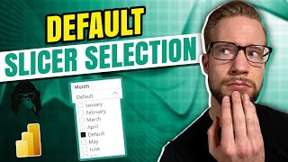 Set Default Slicer Selection to Current Year or Month in Power BI