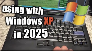 Using This IBM ThinkPad R60e with Windows XP SP3 in March 2025