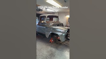 1958 Chevy Truck Fender Mockup!