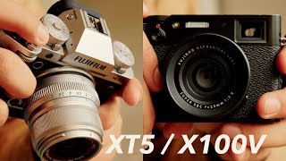 X100V Vs XT5 Comparison