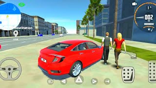 Car Simulator Honda Civic: City Driving - Car Games Android Gameplay screenshot 3