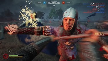 Chivalry 2 Beta Gameplay ~ Brutal Executioner axe slaughtering