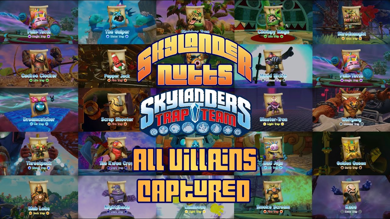 skylanders all skylanders