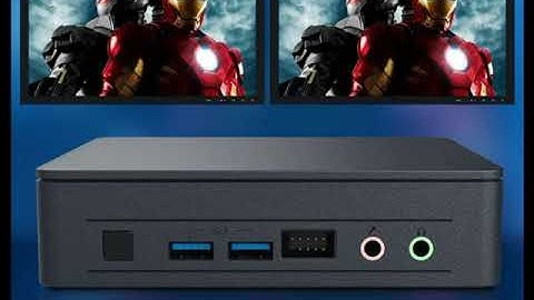 Intel NUC 11, NUC11ATKC4 Atlas Canyon Win11 Pro Mini PC Desktop, 2.0 GHz - 2.9 GHz