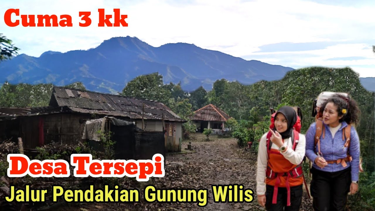 Desa Tersepi Madiun Tengah Hutan di Jalur Pendakian Gunung Wilis