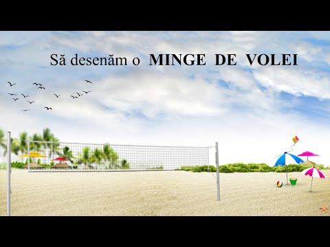 Sa desenam o MINGE DE VOLEI!