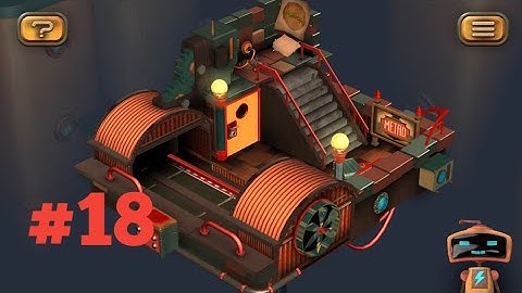 TINY ROBOTS RECHARGED LEVEL 18 TRAINWRECK.