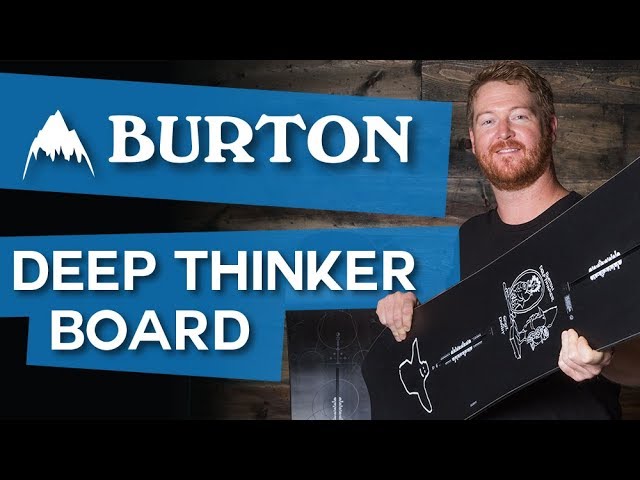 burton alfred deep thinker snowboard 2018 2018 Burton Deep Thinker Snowboard - Review