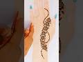 Trending Flower Design in Mehndi ✨#hennadesign #simplemehndi #latest #henna #art #design