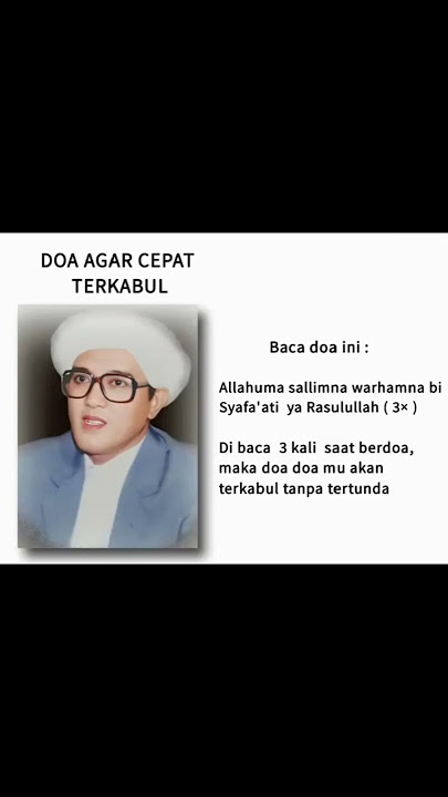 dahsyat nya amalan