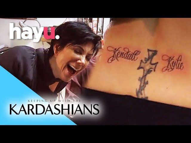 Kris Jenner reveals she has a matching cross TATTOO with her daughter Khloe  | Daily Mail Online