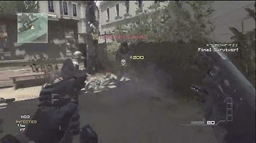 MW3 INSANE INFECTED KILLFEED! (Best secondary ever?)