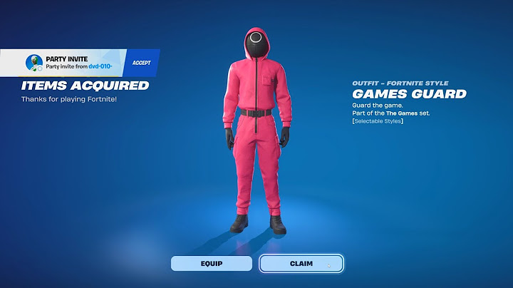 how to get the Squid Game skin for free