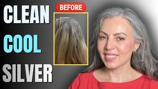 Your Gray Hair Looks Brassy and Dull Because You're Doing This Wrong
