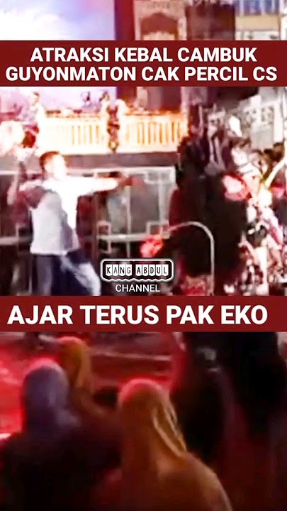 BANYUWANGIAN GUYONMATON CAK PERCIL CS #guyonwaton #cakpercil #ngadirejo #kromengan #atraksi