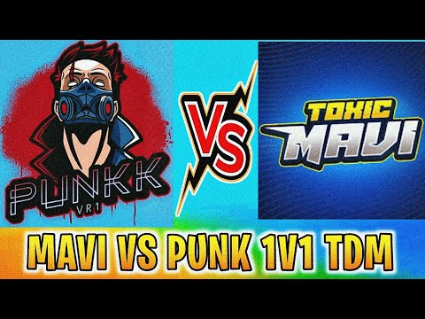 Mavi VS Punk 1v1 TDM | Who will Win? | PUNK APPRECIATES MAVI😍 PUNK Mavi First Time 🔥