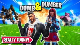 Two IDIOTS Play Fortnite and then this happened... (Fortnite Really Funny Moments)