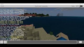 {I'm back}minecraft cheats/NO MODS.