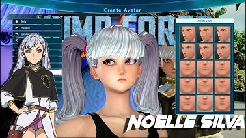 How To Create Noelle Silva (Black Clover) in JUMP FORCE