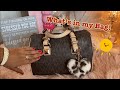 What’s in my Bag/Purse Michael Kors Grayson bag￼