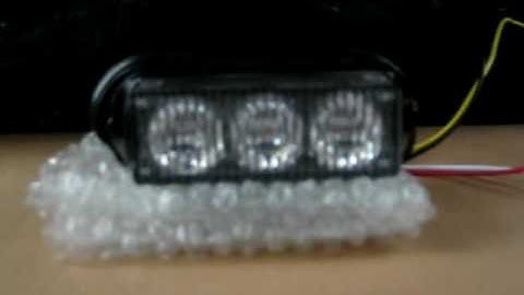 K/O Tir3 Grille Light 1 Watt Red