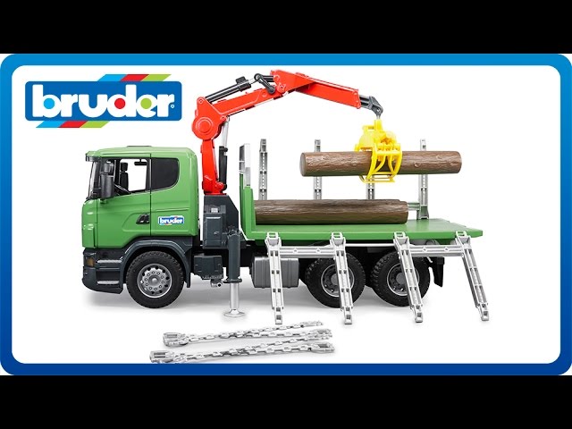 bruder timber truck