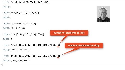 Operation on Lists of Data in Wolfram Language